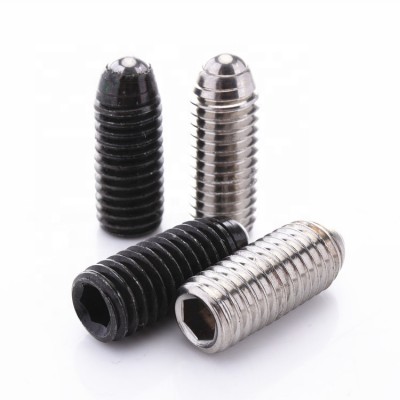 hex socket head spring ball plunger set screw,Stainless Steel Hex Socket Grub,No Head Set Screws