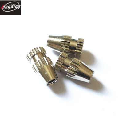 Tapered brass insert nut