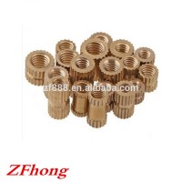 brass knurled insert nut M1 M1.2 M1.4 M1.6 M2 M2.5 M3 M4 M5 M6 M8 M10