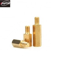 M2.5 M3 M4 M5 M6 M8 hex pcb threaded sign brass motherboard screw standoffs